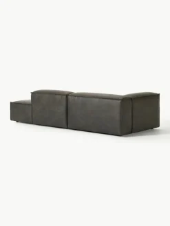 Modulare Ottomane Lennon aus recyceltem Leder