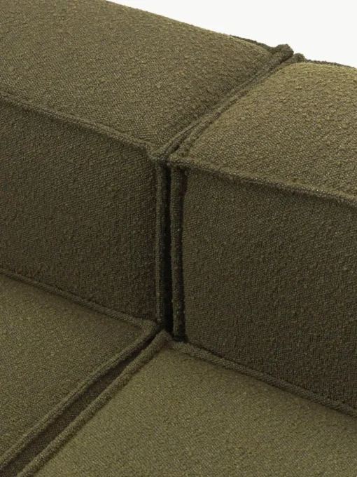 Modulare Ottomane Lennon aus Bouclé