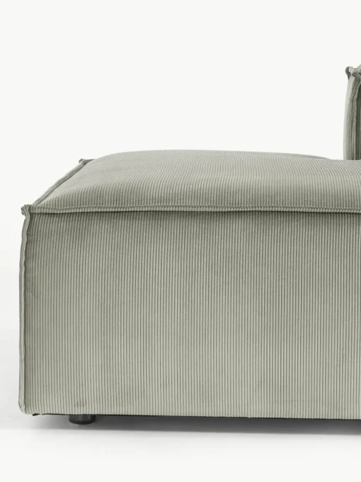 Modulare Ottomane Lennon aus Cord