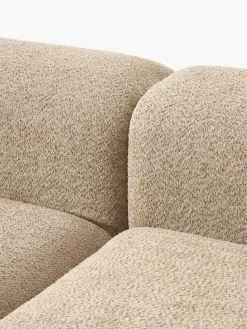 Modulare Ottomane Natalie aus Teddy-Bouclé