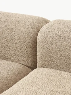 Modulare Ottomane Natalie aus Teddy-Bouclé