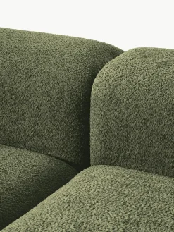 Modulare Ottomane Natalie aus Teddy-Bouclé
