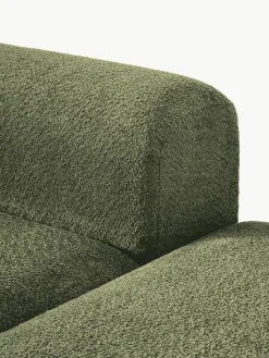 Modulare Ottomane Natalie aus Teddy-Bouclé