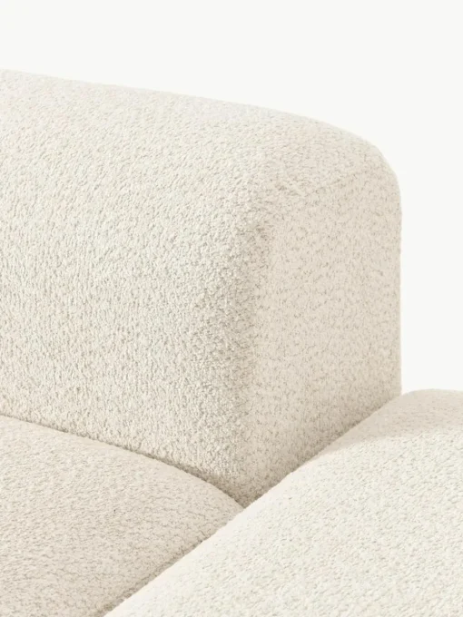 Modulare Ottomane Natalie aus Teddy-Bouclé