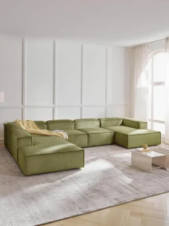 Modulare Wohnlandschaft Lennon aus Cord