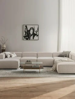 Modulare Wohnlandschaft Lennon aus Bouclé
