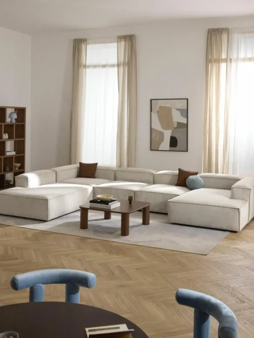 Modulare Wohnlandschaft Lennon aus Cord