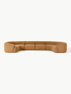 Modulare XL Bouclé-Wohnlandschaft Sofia