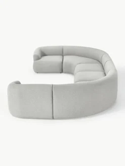 Modulare XL Bouclé-Wohnlandschaft Sofia