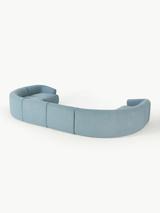 Modulare XL Bouclé-Wohnlandschaft Sofia