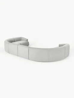 Modulare XL Bouclé-Wohnlandschaft Sofia