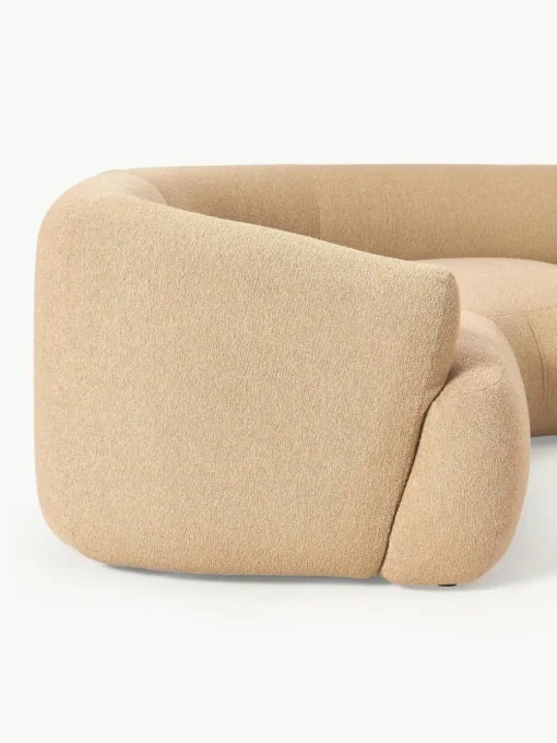 Modulare XL Bouclé-Wohnlandschaft Sofia