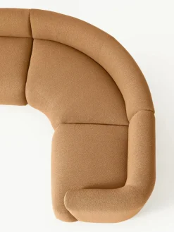 Modulare XL Bouclé-Wohnlandschaft Sofia