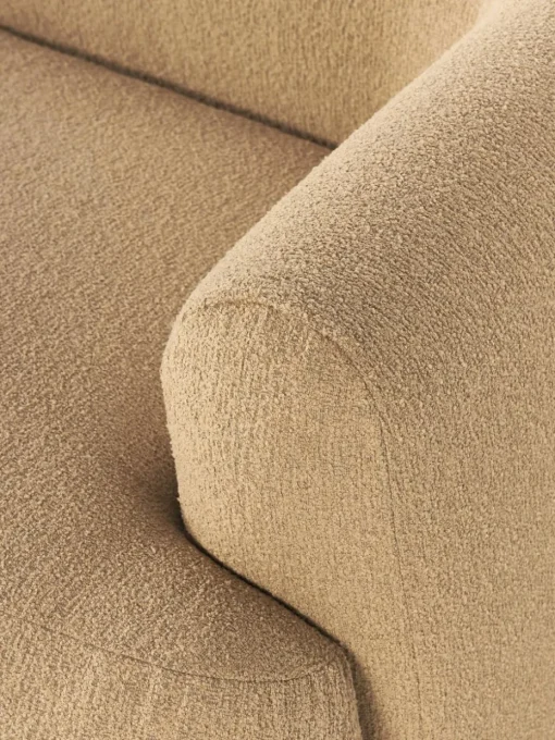 Modulare XL Bouclé-Wohnlandschaft Sofia
