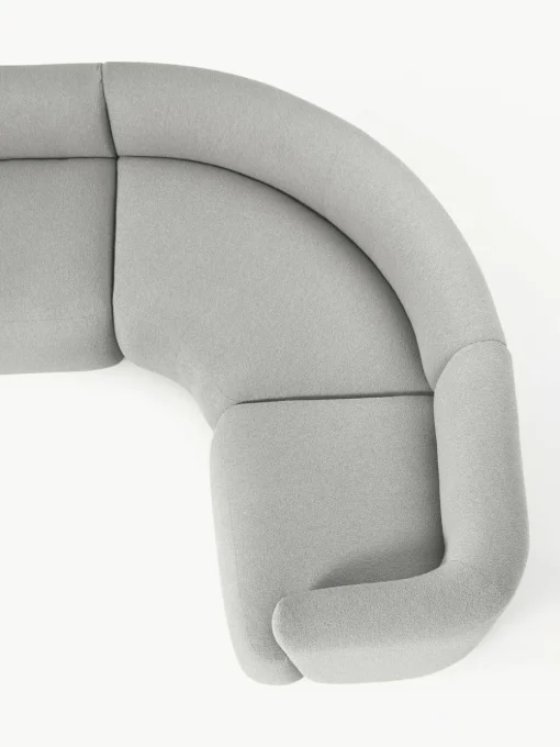 Modulare XL Bouclé-Wohnlandschaft Sofia