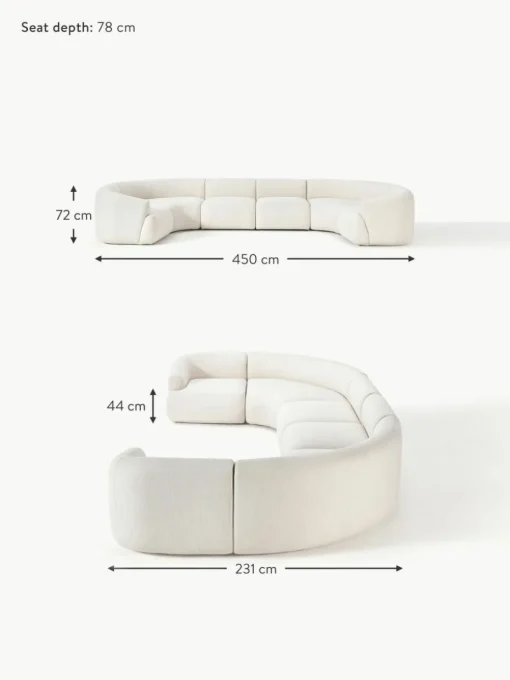 Modulare XL Wohnlandschaft Sofia