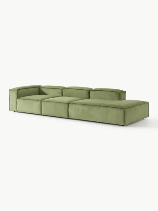 Modulare XL-Ottomane Lennon aus Cord