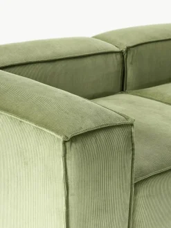 Modulare XL-Ottomane Lennon aus Cord