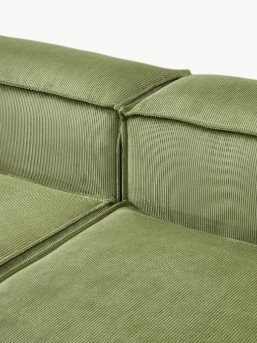 Modulare XL-Ottomane Lennon aus Cord
