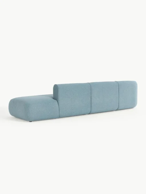 Modulare XL-Ottomane Sofia aus Bouclé