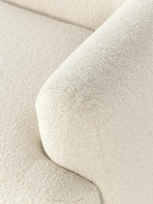 Modulare XL-Ottomane Sofia aus Bouclé