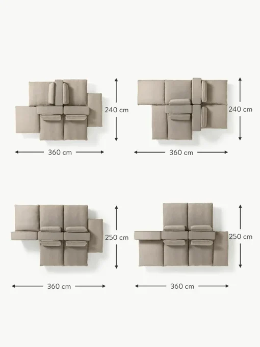 Modulare XL-Wohnlandschaft Felix