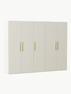 Modularer Drehtürenschrank Simone, 250 cm Breite, mehrere Varianten