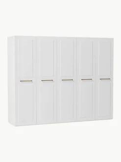 Modularer Drehtürenschrank Charlotte, 250 cm Breite, mehrere Varianten