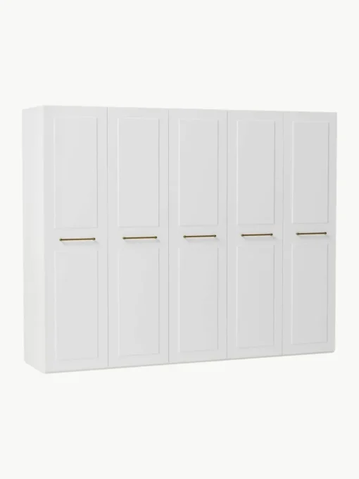 Modularer Drehtürenschrank Charlotte, 250 cm Breite, mehrere Varianten