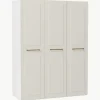 Modularer Drehtürenschrank Charlotte, 150 cm Breite, mehrere Varianten