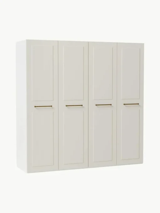 Modularer Drehtürenschrank Charlotte, 200 cm Breite, mehrere Varianten