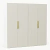 Modularer Drehtürenschrank Simone, 200 cm Breite, mehrere Varianten