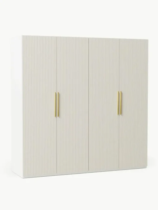 Modularer Drehtürenschrank Simone, 200 cm Breite, mehrere Varianten