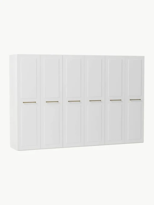 Modularer Drehtürenschrank Charlotte, 300 cm Breite, mehrere Varianten
