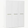 Modularer Drehtürenschrank Charlotte, 150 cm Breite, mehrere Varianten