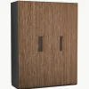 Modularer Drehtürenschrank Simone, 150 cm Breite, mehrere Varianten