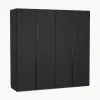 Modularer Drehtürenschrank Leon, 200 cm Breite, mehrere Varianten