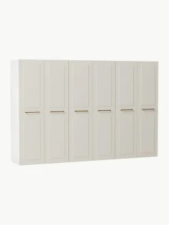 Modularer Drehtürenschrank Charlotte, 300 cm Breite, mehrere Varianten