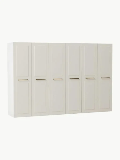 Modularer Drehtürenschrank Charlotte, 300 cm Breite, mehrere Varianten