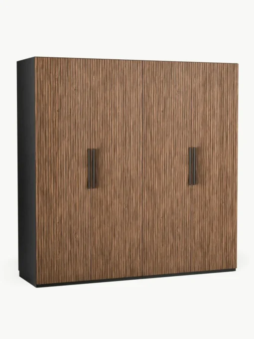 Modularer Drehtürenschrank Simone, 200 cm Breite, mehrere Varianten