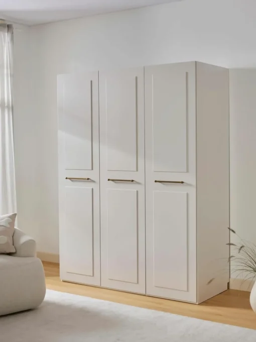 Modularer Drehtürenschrank Charlotte, 150 cm Breite, mehrere Varianten