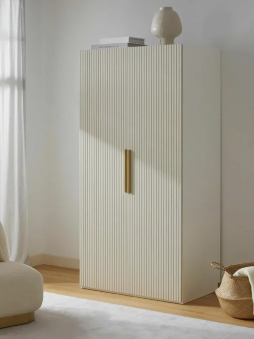 Modularer Drehtürenschrank Simone, 100 cm Breite, mehrere Varianten