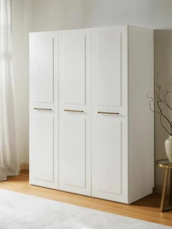 Modularer Drehtürenschrank Charlotte, 150 cm Breite, mehrere Varianten