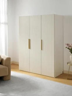 Modularer Drehtürenschrank Simone, 150 cm Breite, mehrere Varianten
