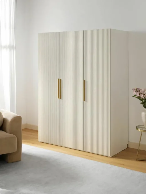 Modularer Drehtürenschrank Simone, 150 cm Breite, mehrere Varianten