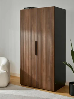 Modularer Drehtürenschrank Simone, 100 cm Breite, mehrere Varianten