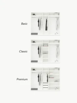 Modularer Drehtürenschrank Simone, 250 cm Breite, mehrere Varianten