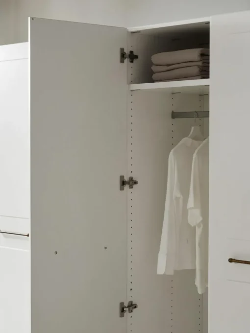 Modularer Drehtürenschrank Charlotte, 250 cm Breite, mehrere Varianten