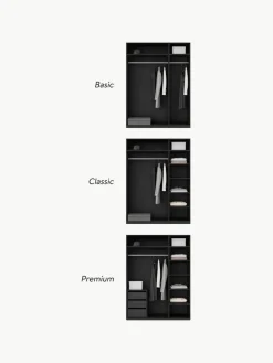 Modularer Drehtürenschrank Simone, 150 cm Breite, mehrere Varianten