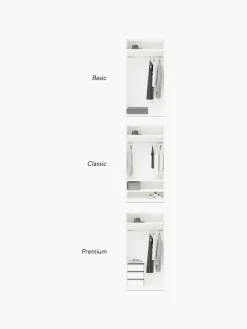 Modularer Drehtürenschrank Leon, 100 cm Breite, mehrere Varianten